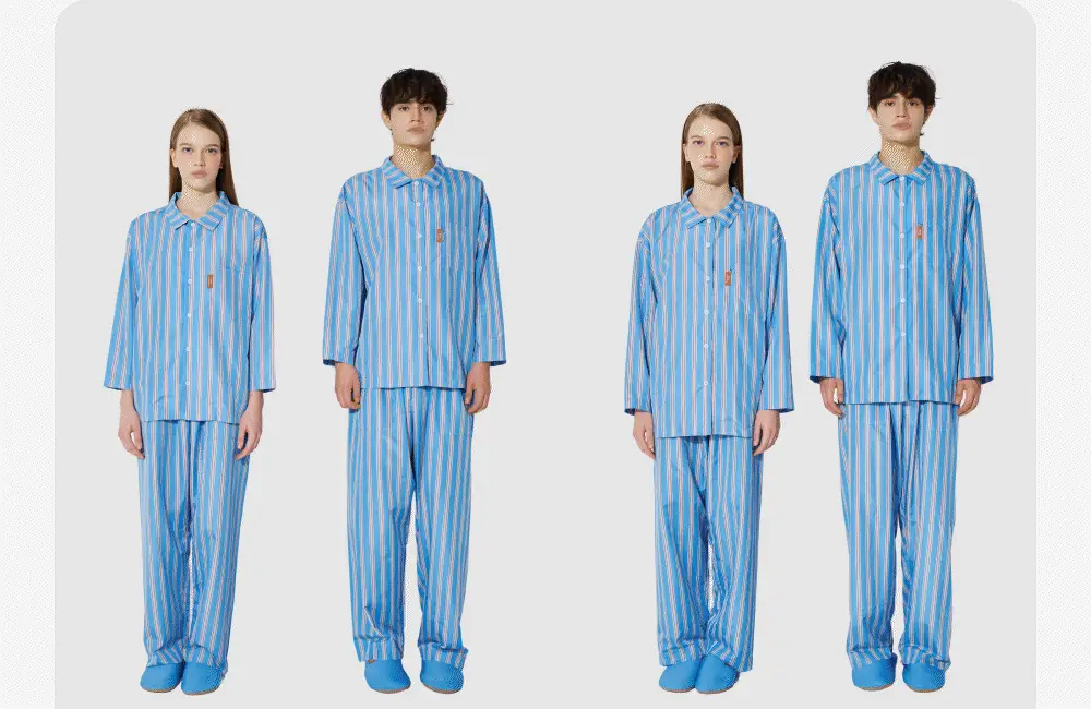 Furless pajamas[Long] - Pink Stripe 상세페이지 20